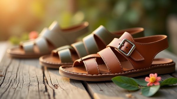 Besoin de confort et d'élégance ? Optez pour des sandales grecques artisanales pour femme