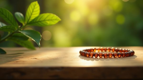 Libérez votre énergie avec un bracelet en perles marron